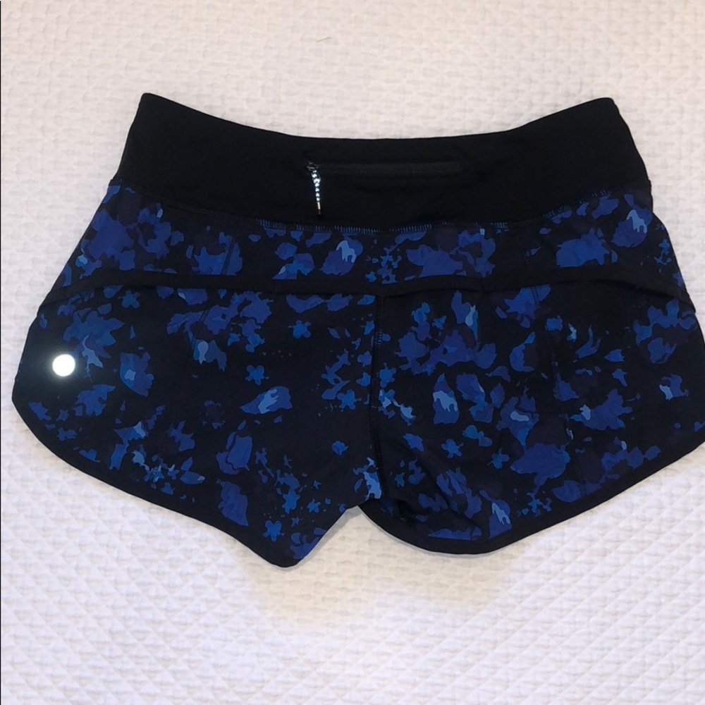EUC Lululemon Speed Shorts 4/XS